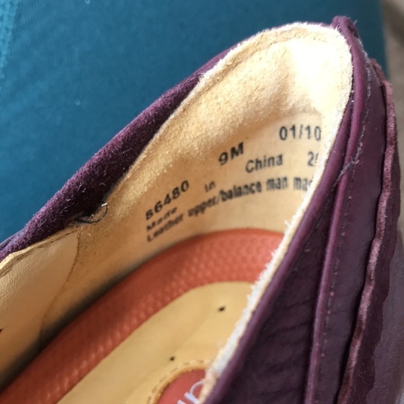 Price firm UNSTRUCTURED CLARKS Burgundy Un.Parody Shoes Size 9M - Picture 4 of 6